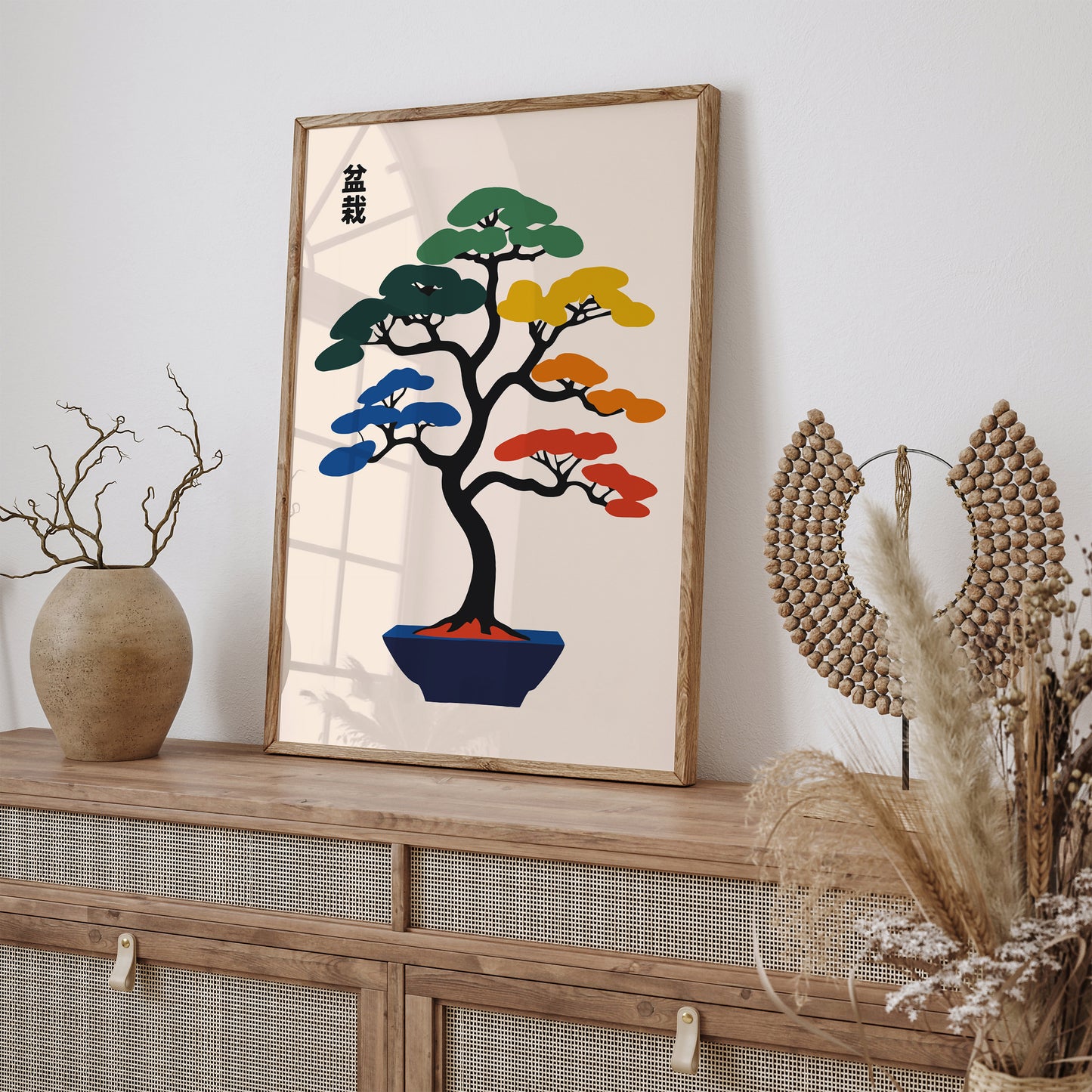 Bonsai Tree Japanese Minimalist Print