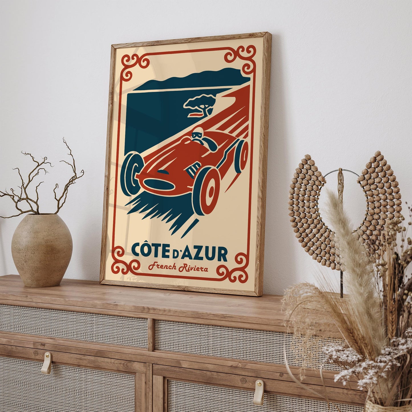 Cote d Azur French Riviera Poster