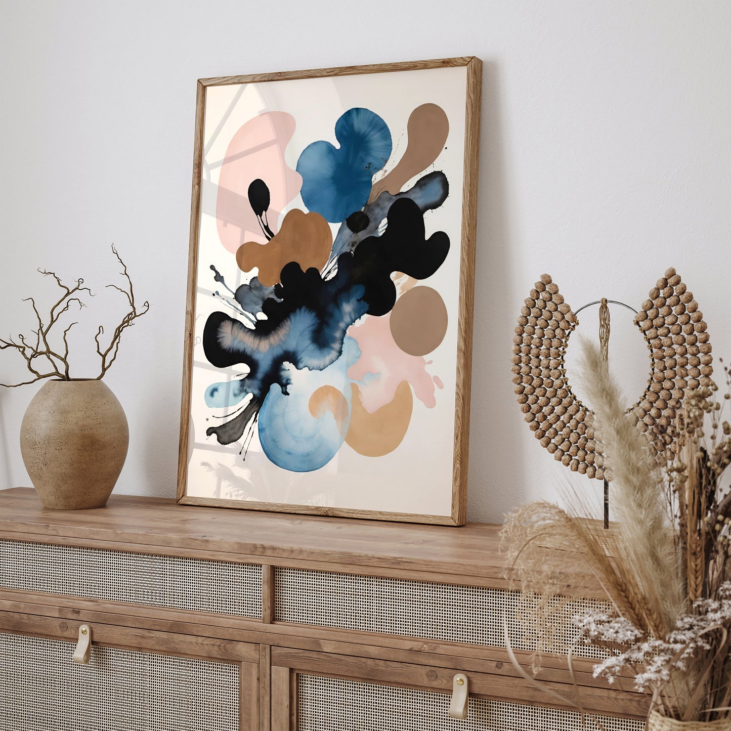 Neutral Abstract Wall Art 2024