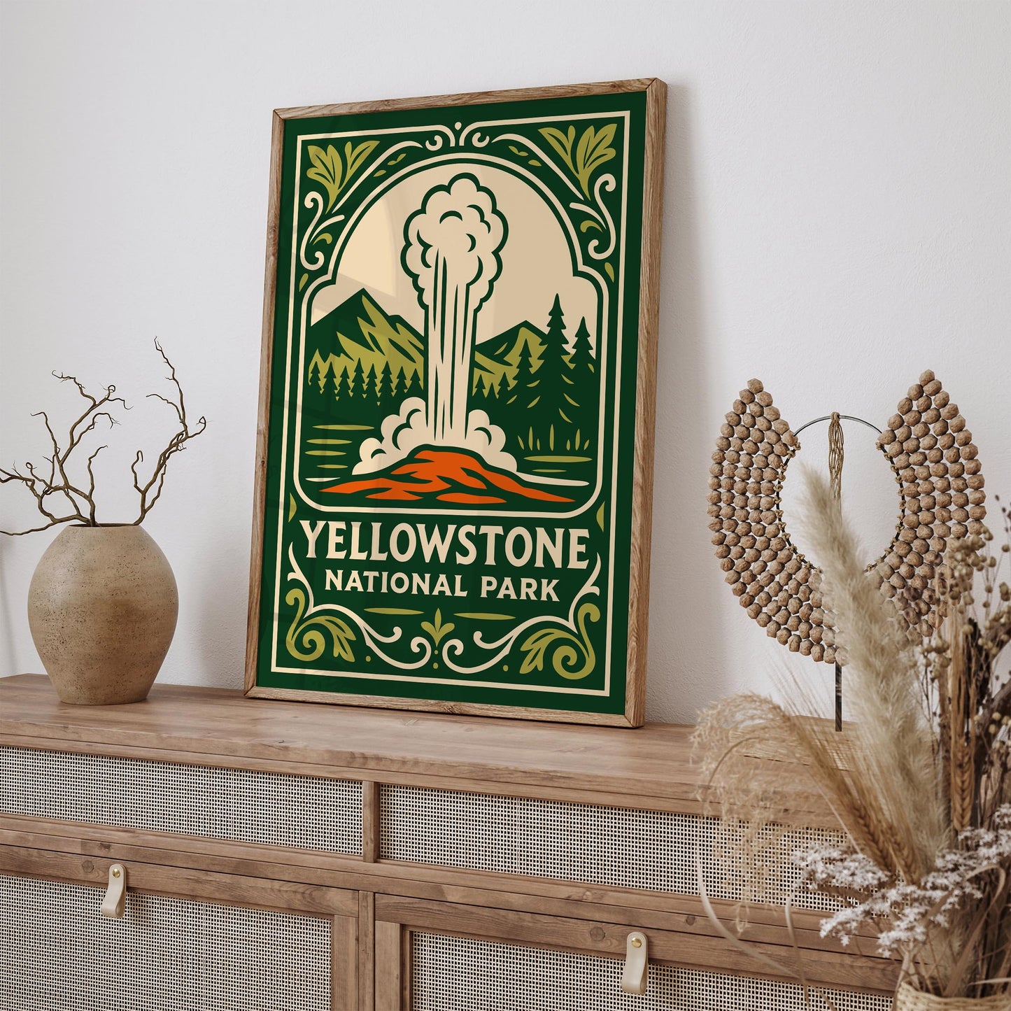Yellowstone National Park Poster