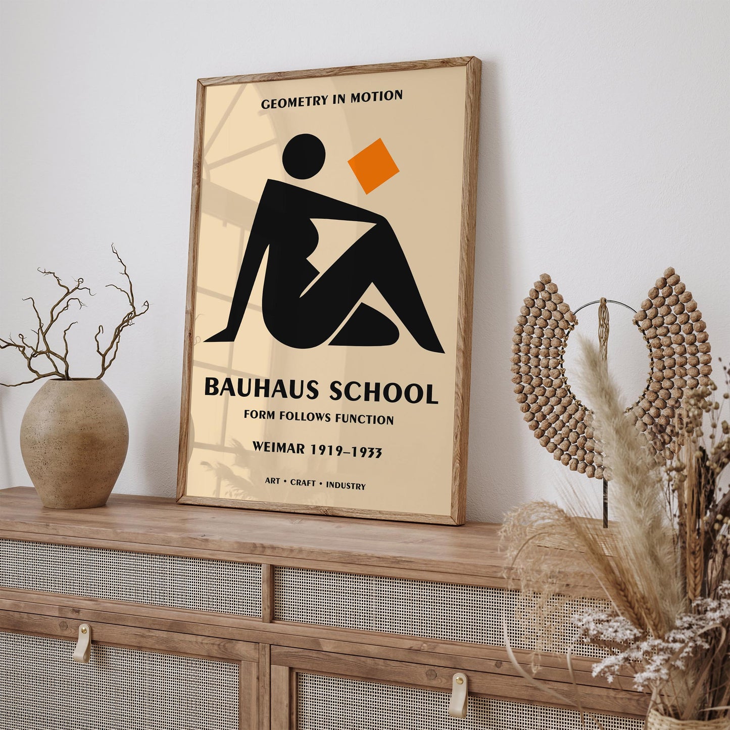 Bauhaus School Exhibition Poster Print