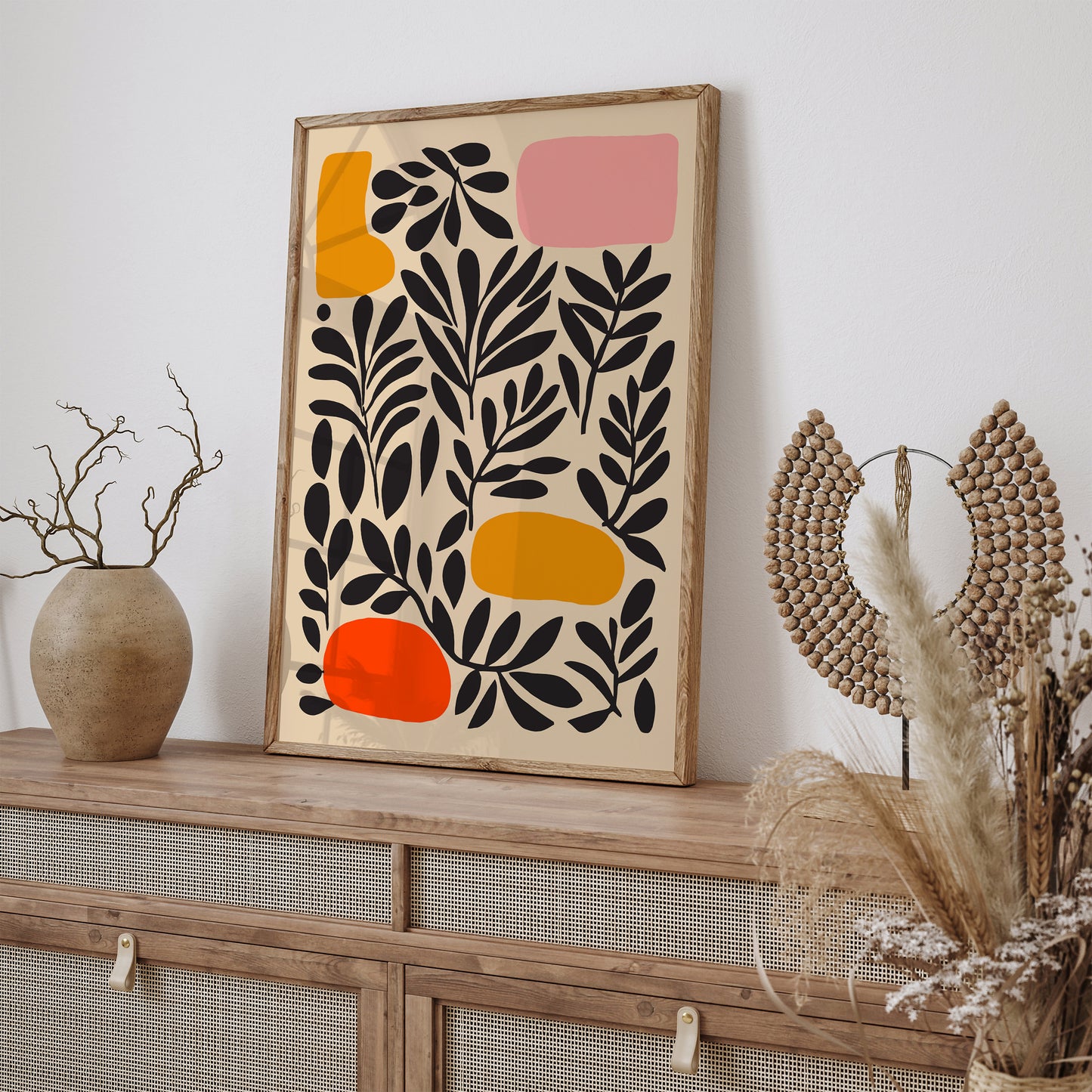 Mid Century Modern Aesthetic Art Print