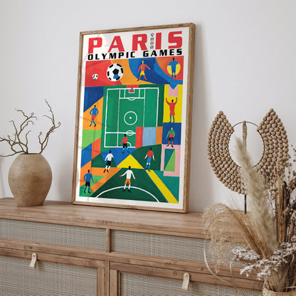 Paris 2024 Olympic Games Sport Art Print