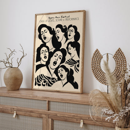 Opera Music Festival Poster