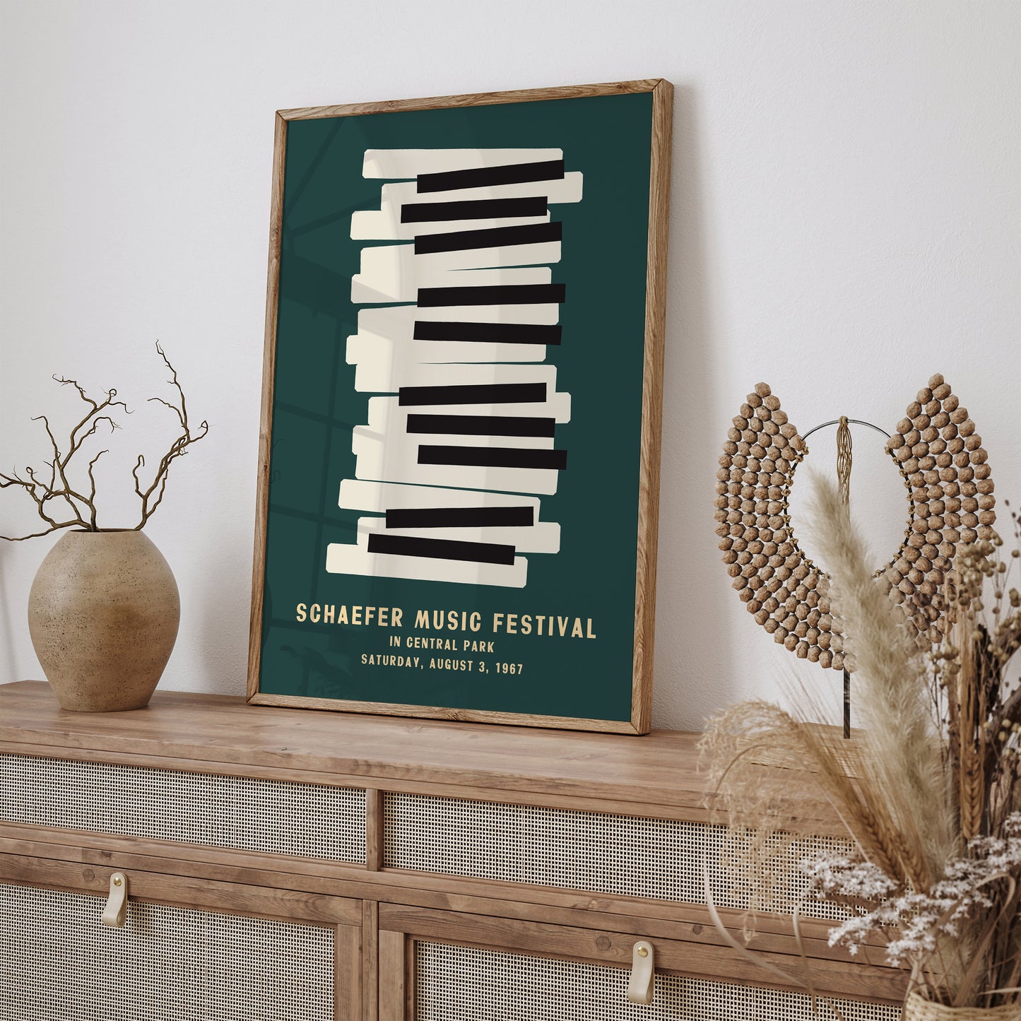 Jazz Poster - Schaefer Music Festival