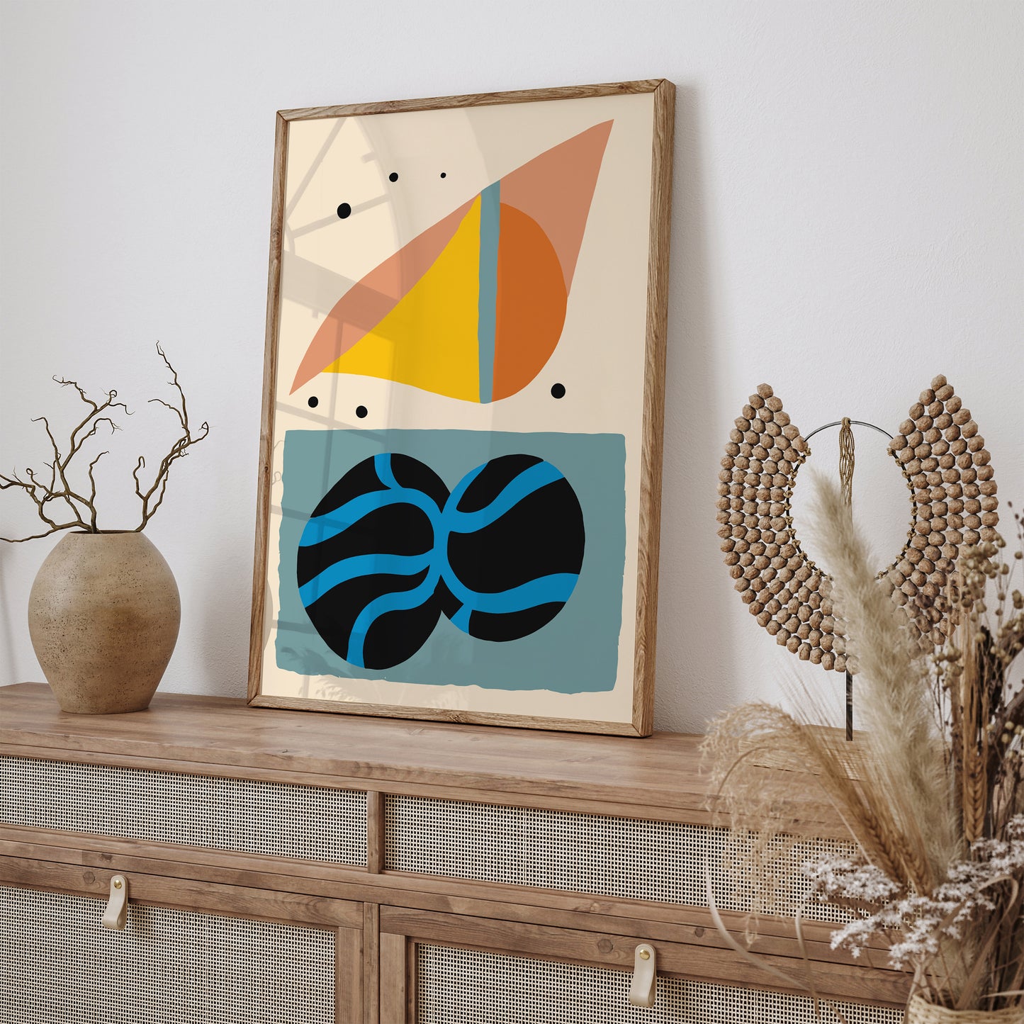 Modern Abstract Aesthetic Art Print