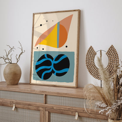 Modern Abstract Aesthetic Art Print