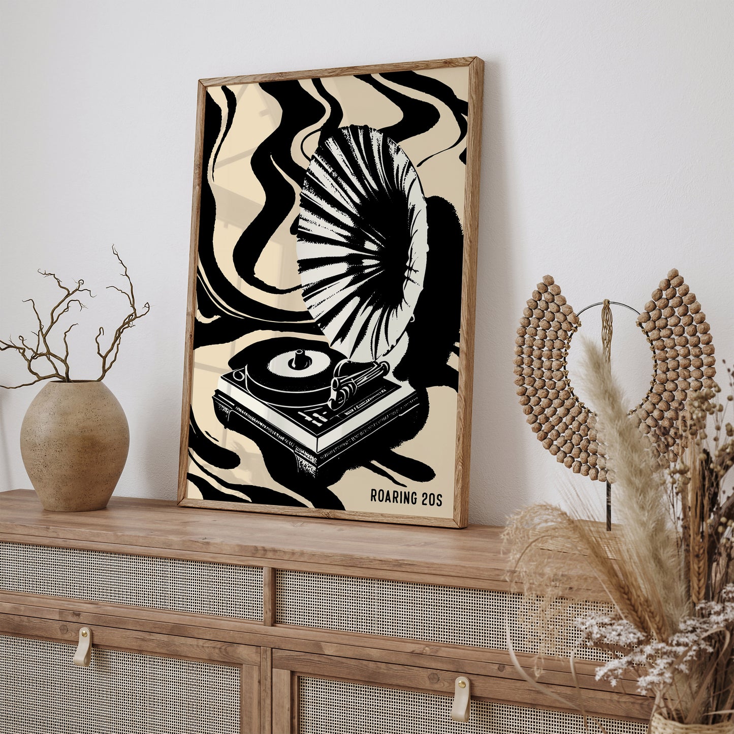 Roaring 20s Jazz Music Poster