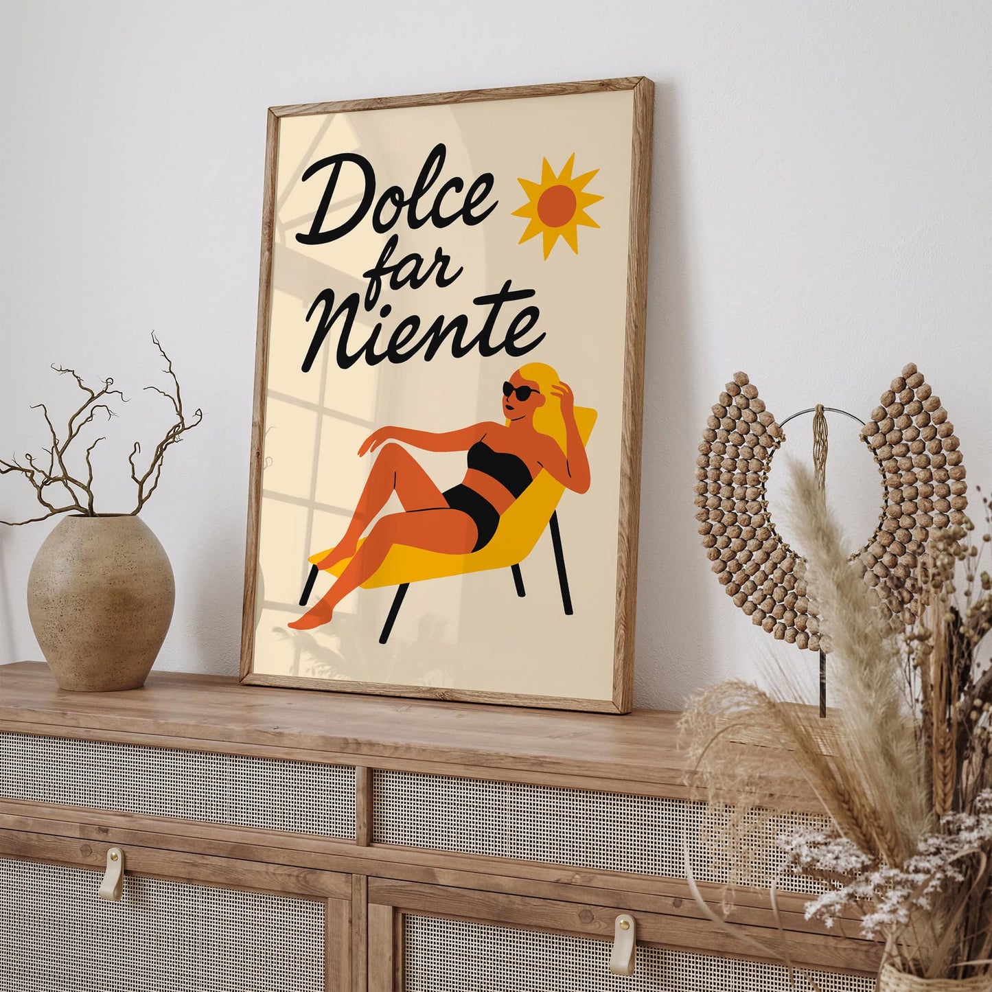 Dolce far Niente Cozy Art Print