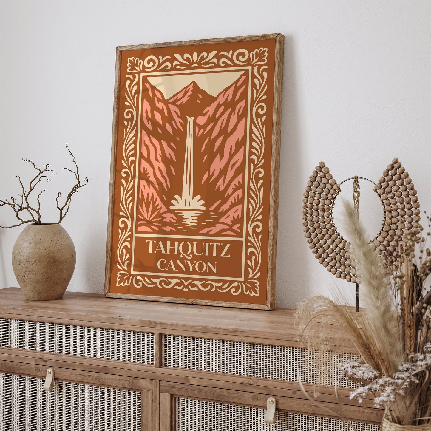 Tahquitz Canyon Palm Springs Poster
