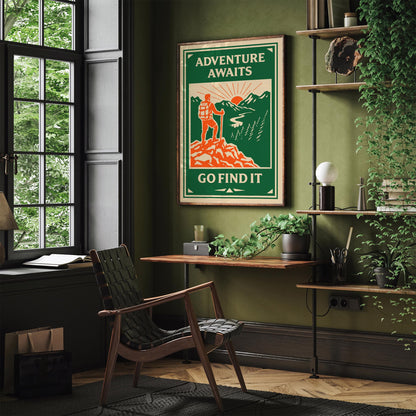 Adventure Awaits Poster