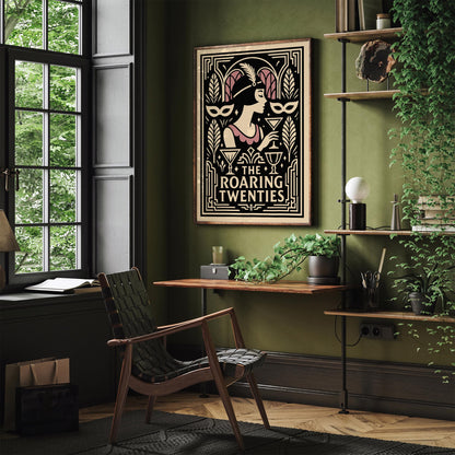 The Roaring Twenties Poster - Art Deco Music Art Print
