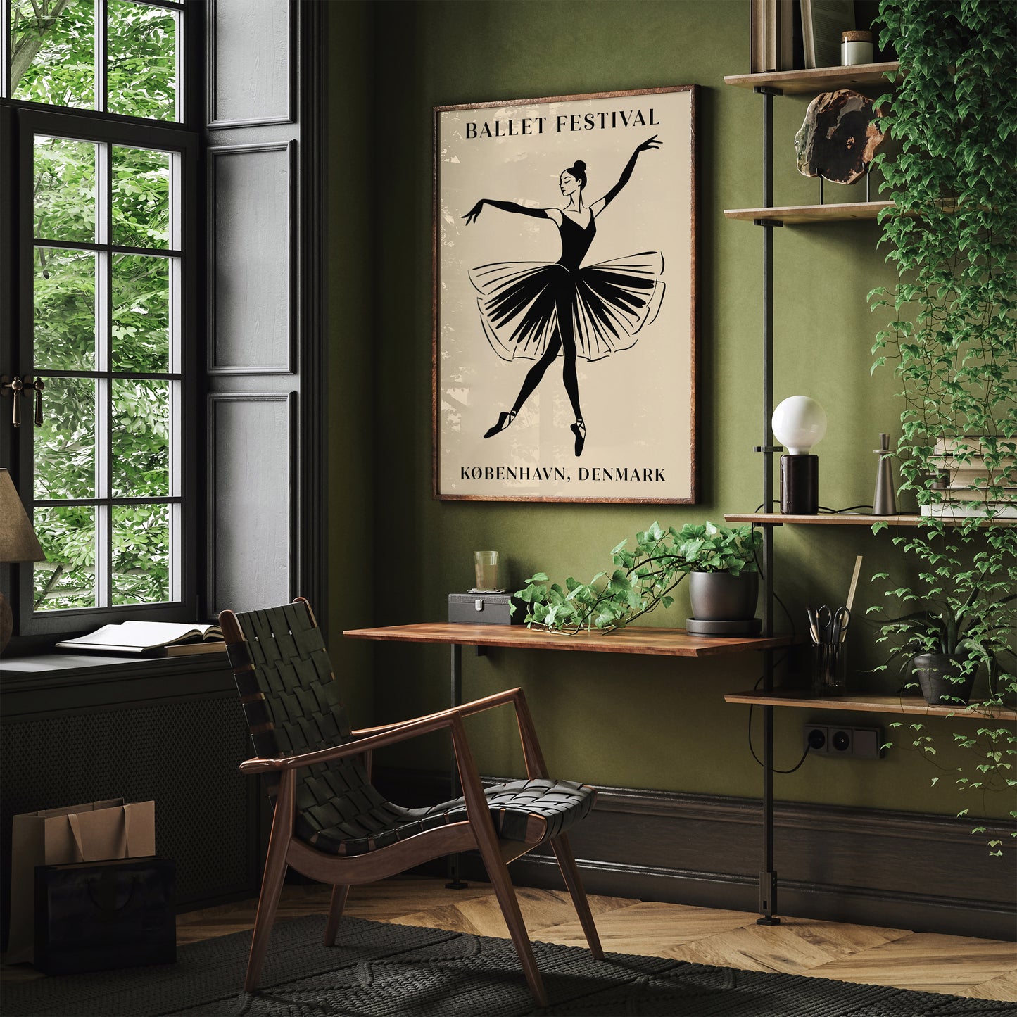 Ballet Festival Copenhagen Denmark Poster