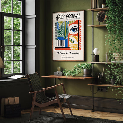 Jazzland New Orleans Music Poster