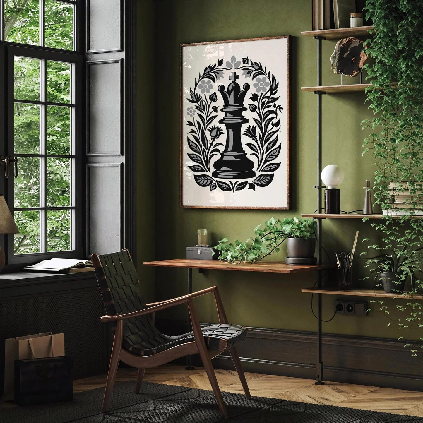 Elegant Chess Poster - Strategy Wall Art