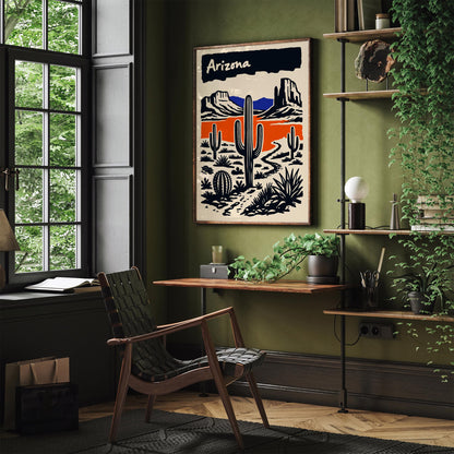 Arizona Travel Poster