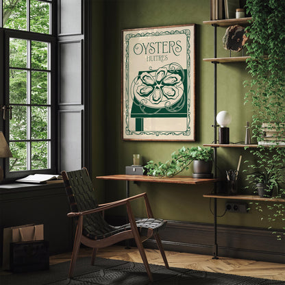 Oyster Kitchen Poster