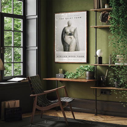 Female Body Sculpture Wall Art Print 2026