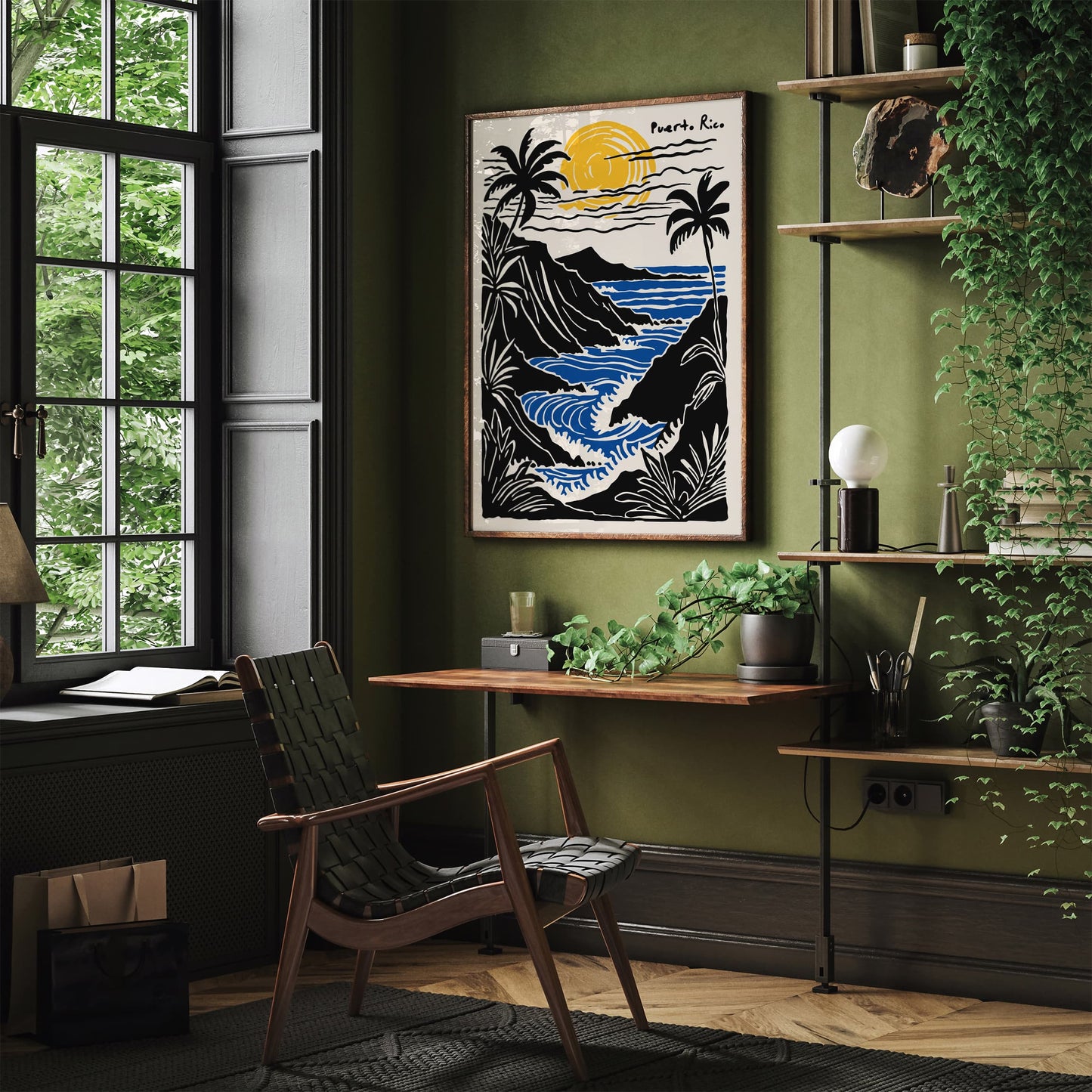 Puerto Rico Travel Poster