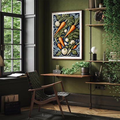 Carrots Farmhouse Decor Giclee Print