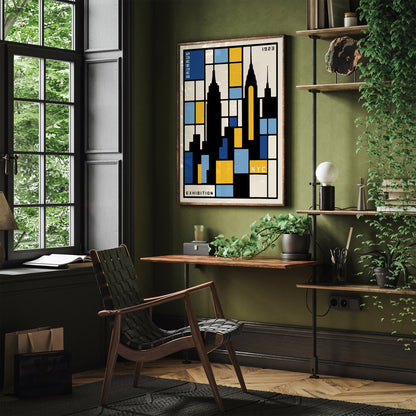 Bauhaus NYC Exhibition Art Print