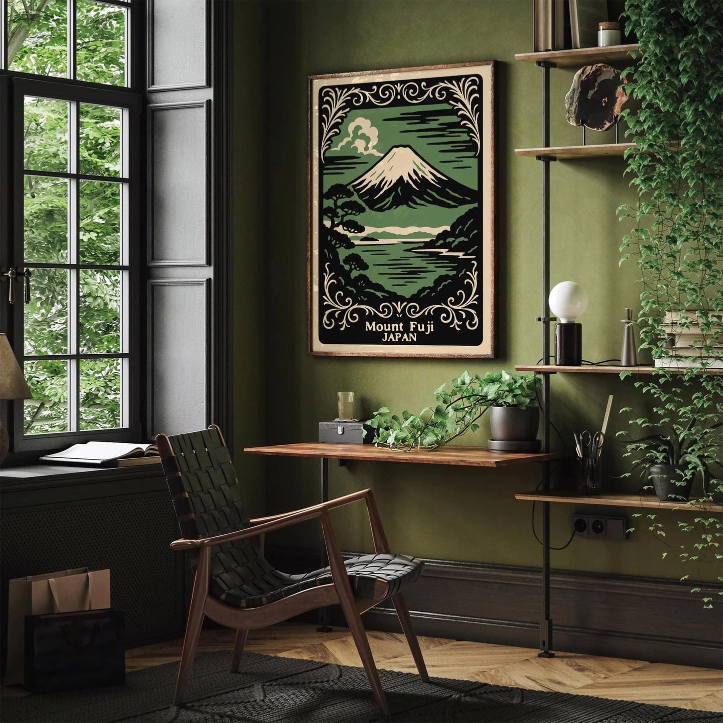 Mount Fuji Japan Landscape Poster