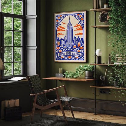 Empire State Building Poster