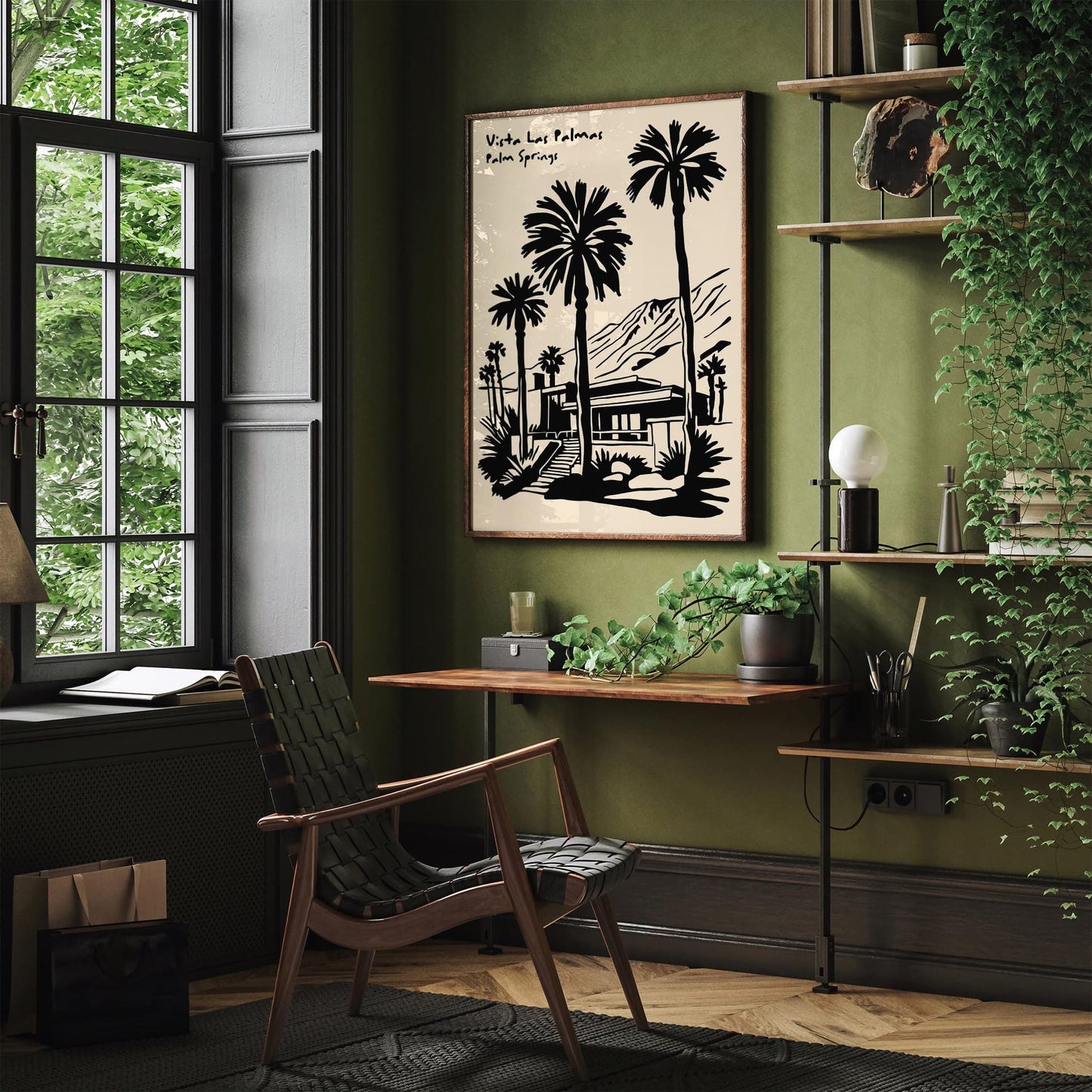 Vista Las Palmas Palm Springs Poster