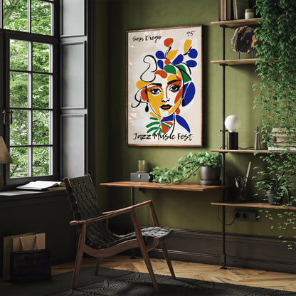 San Diego Jazz Music Fest Poster