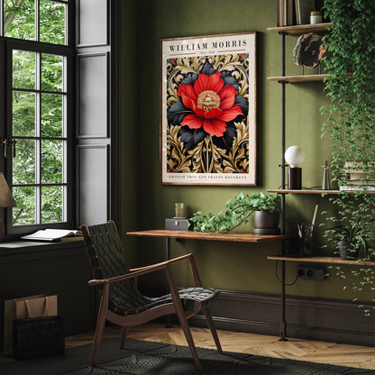 Nature's Tapestry: William Morris-Inspired Poster