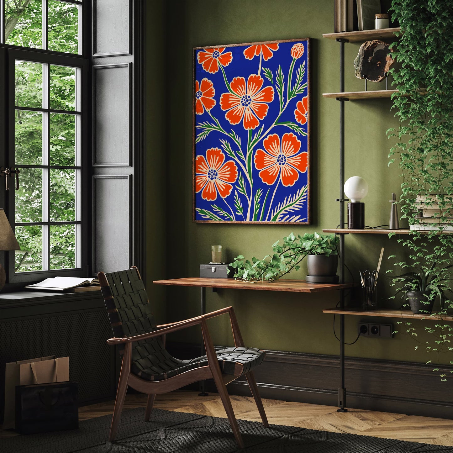 Colorful Botanical Paper Nature Print