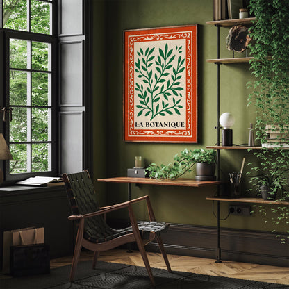 La Botanique French Nature Poster