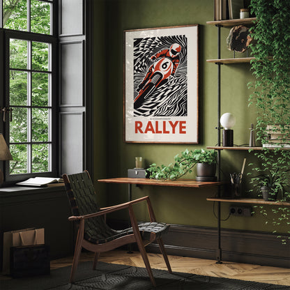 Raid Championship Rallye Sport Poster