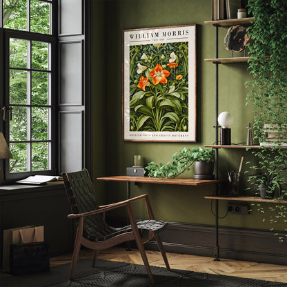 William Morris Greenery Poster