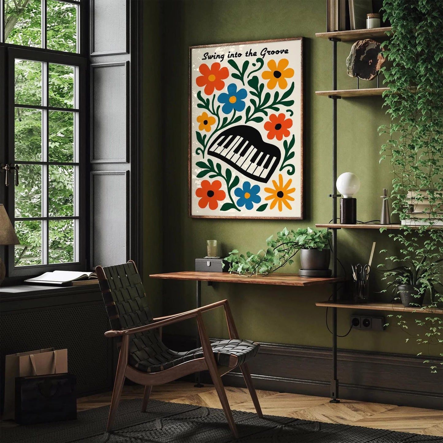 Jazz Music Poster - Trendy Wall Art Print 2025