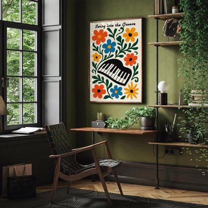 Jazz Music Poster - Trendy Wall Art Print 2025