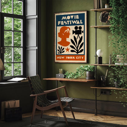 Retro Movie Festival New York City Poster