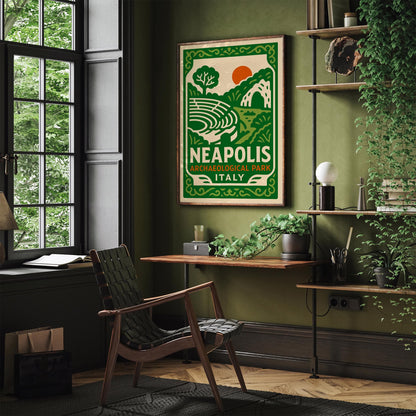 Neapolis Archaeological Park Poster - Sicily Italy Wall Art