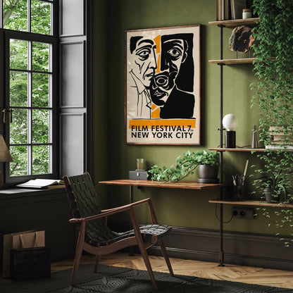 New York City Film Festival Art Print