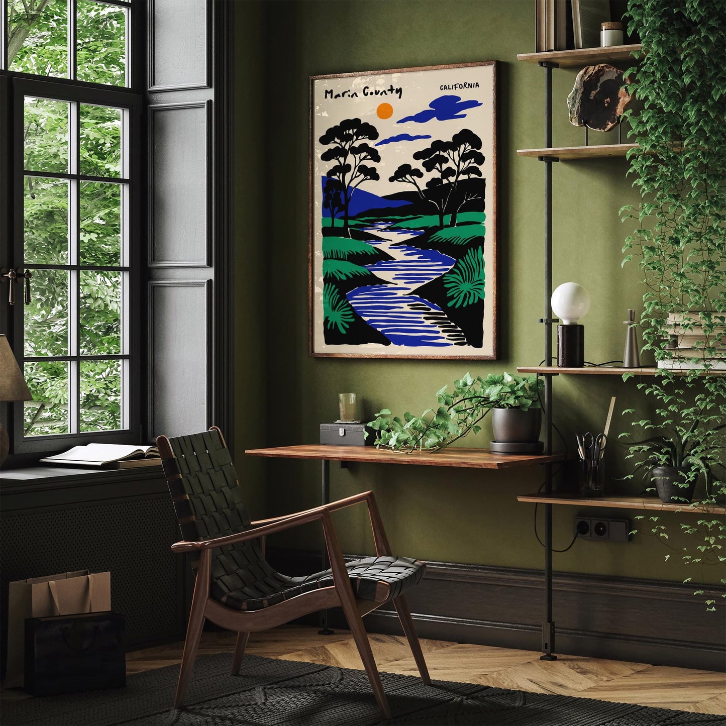 Marin County California Poster