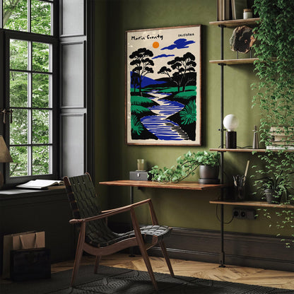 Marin County California Poster