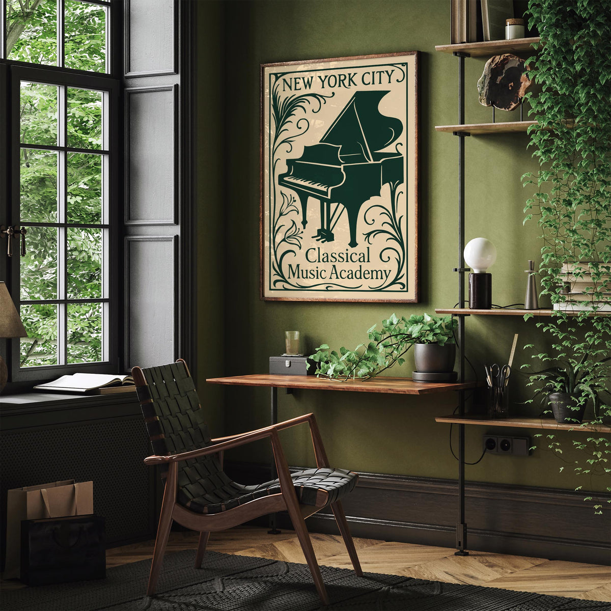 New York Classical Music Academy Art Poster