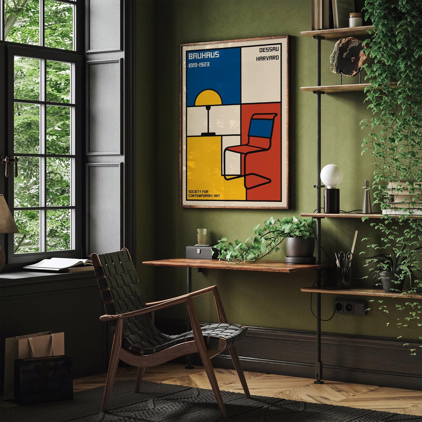 Bauhaus Society for Contemporary Art Poster