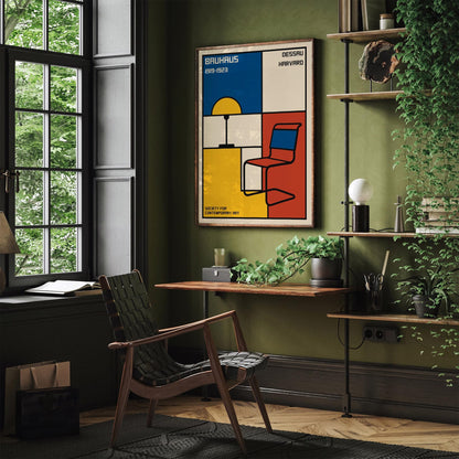 Bauhaus Society for Contemporary Art Poster