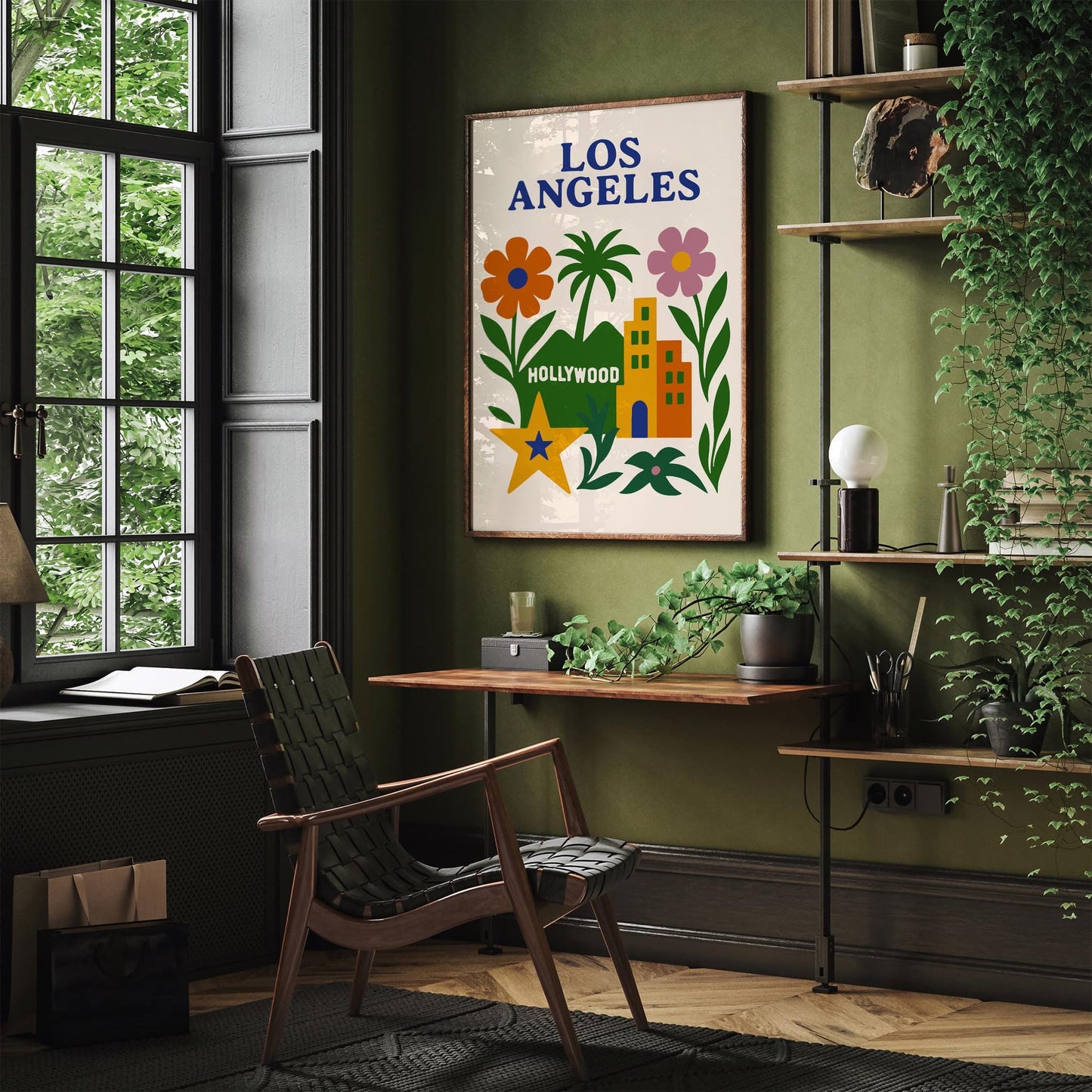 Los Angeles Hollywood Poster