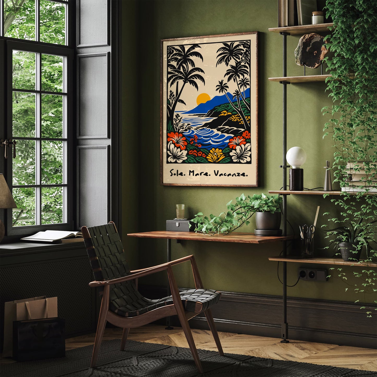 Sole. Mare. Vacanze. Poster