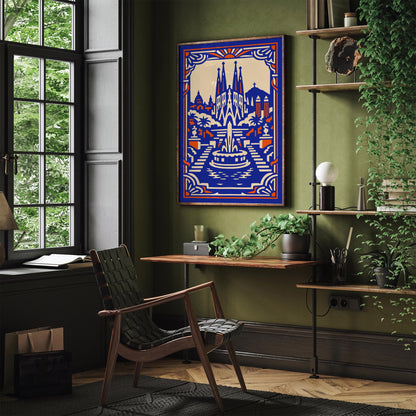 Sagrada Familia Barcelona Poster