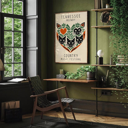 Tennessee Country Music Poster