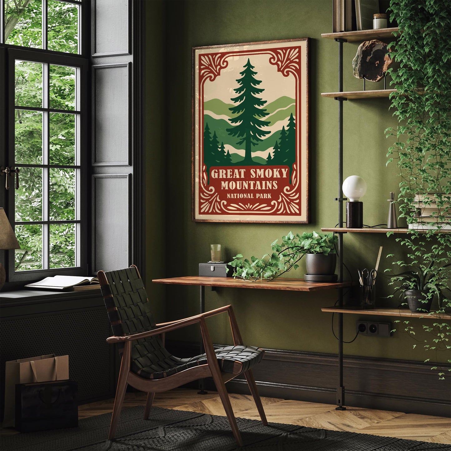 Great Smoky Mountains National Park Poster