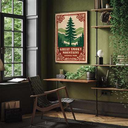 Great Smoky Mountains National Park Poster